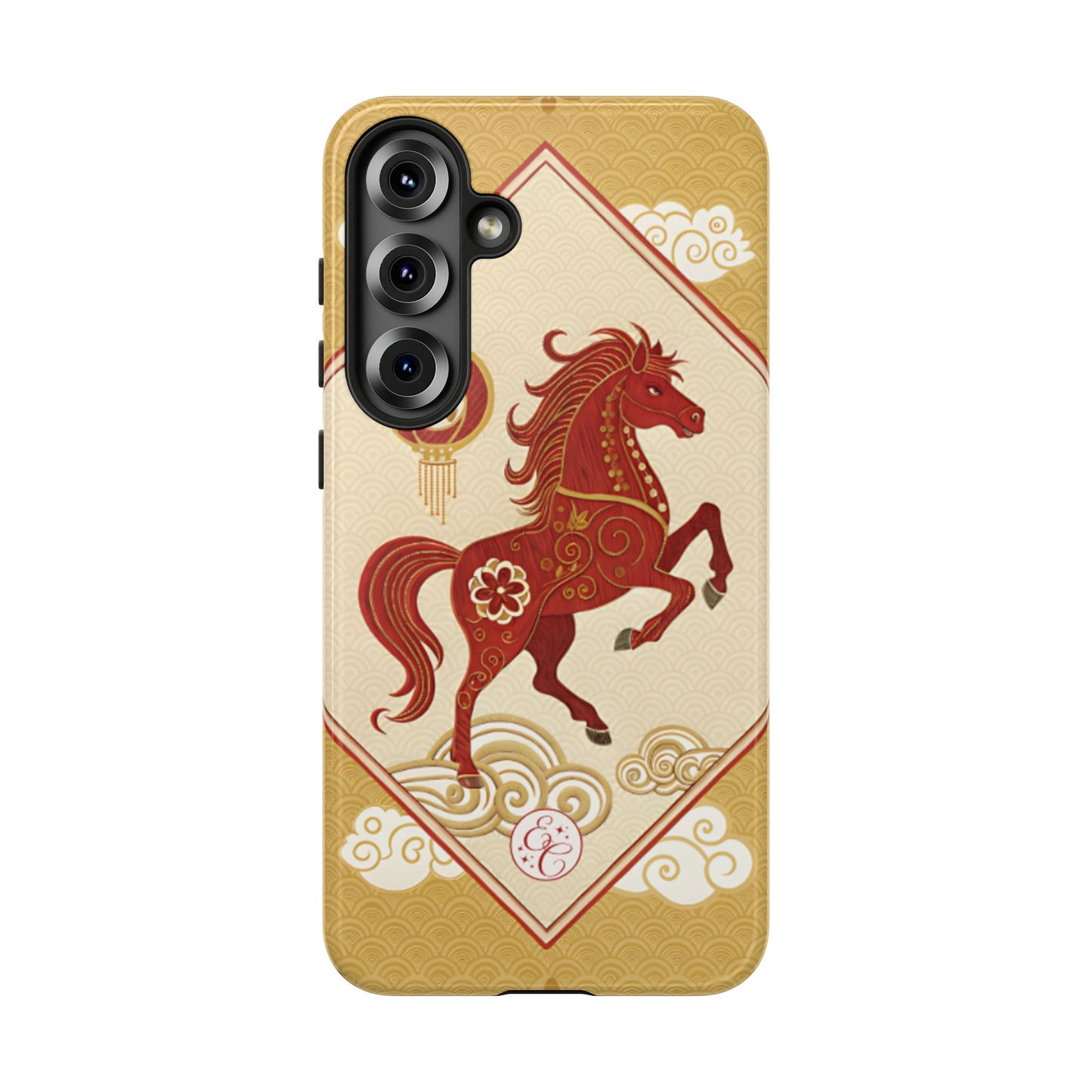 Chinese New Year Lucky Horse Tough Phone Case
