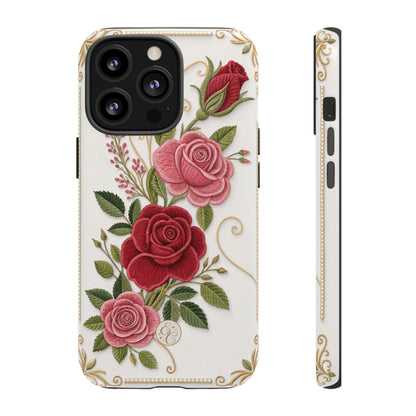 Elegant Rose Garden Tough Phone Case