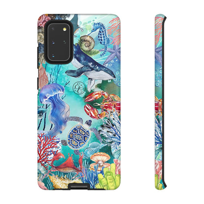 Ocean Wonders Collage Tough Phone Case