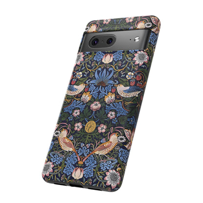 William Morris Strawberry Thief Tough Phone Case