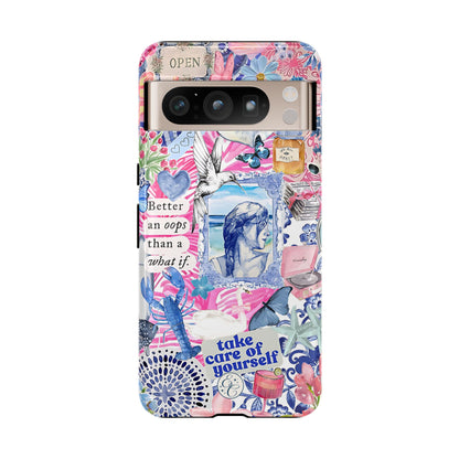 Coquette Summer Time Collage Tough Phone Case