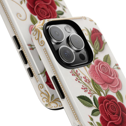 Elegant Rose Garden Tough Phone Case