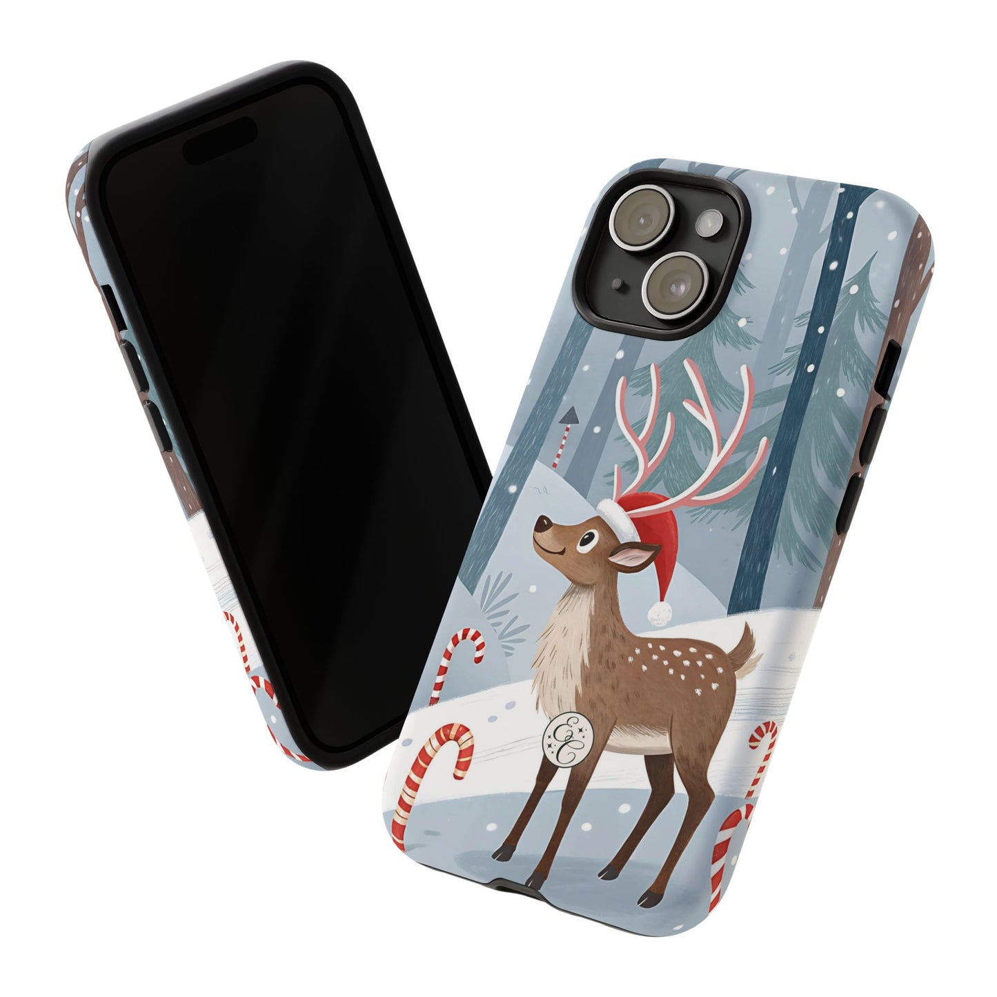 Reindeer in Winter Wonderland Tough Phone Case