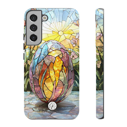 Easter Egg Stained Glass Tough Phone Case