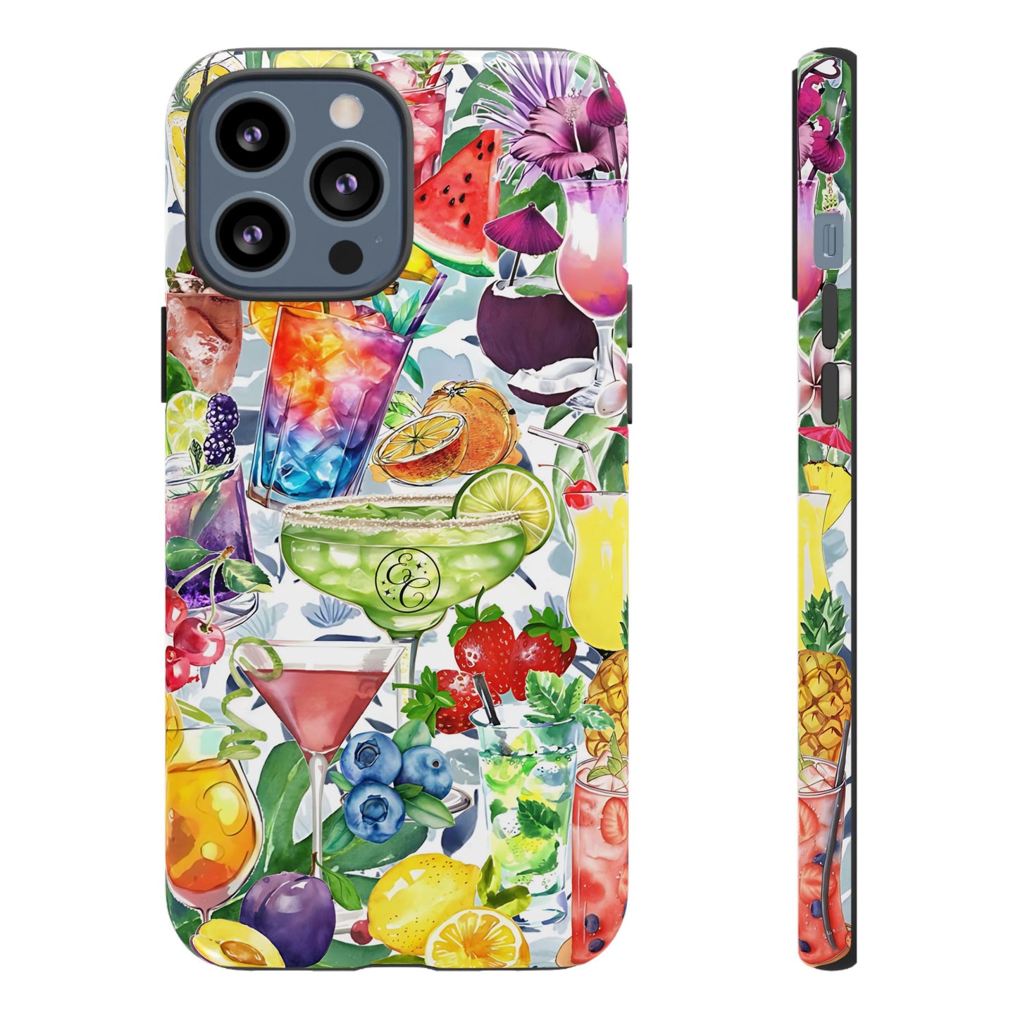 Summer Drinks Tough Phone Case