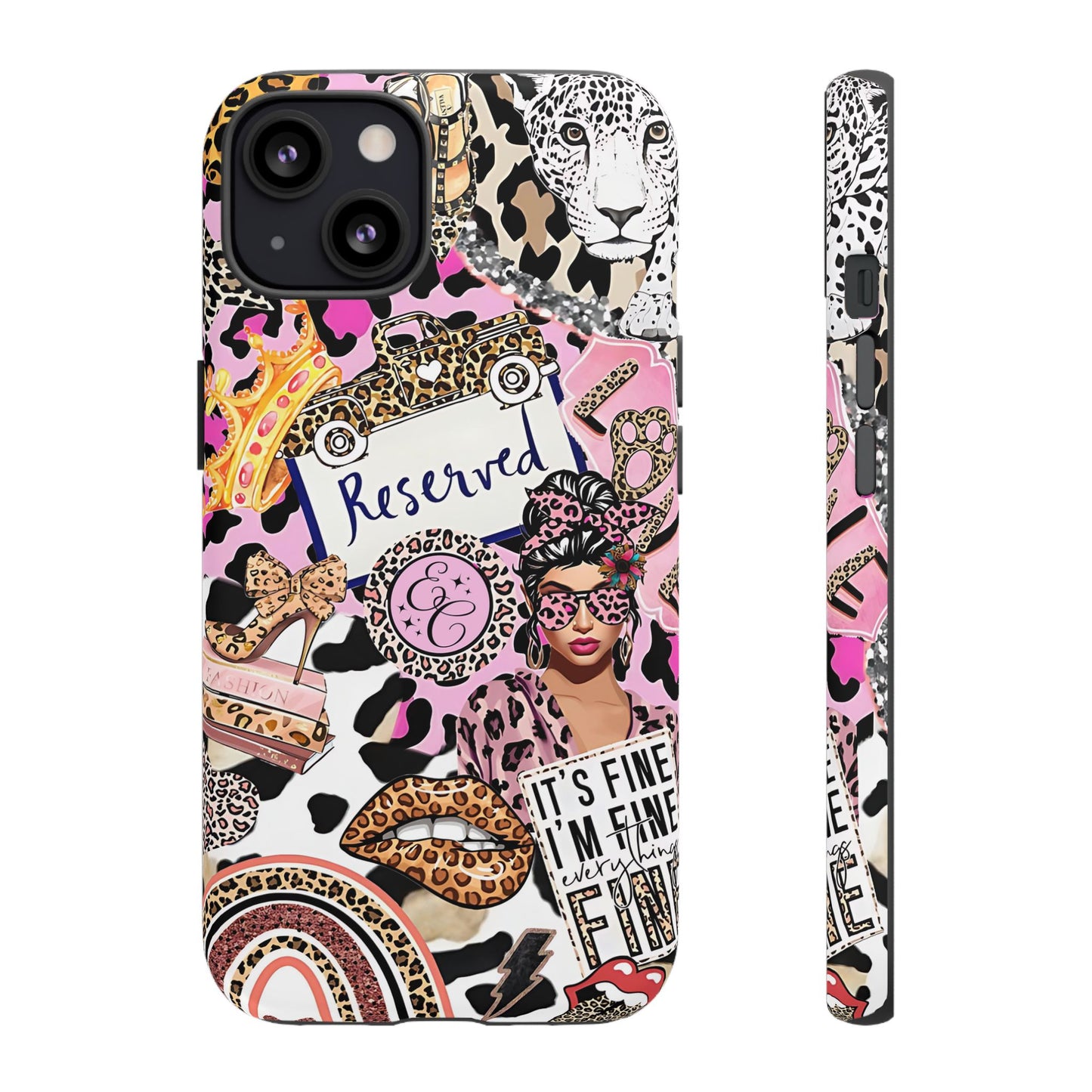 Leopard Wild Glamour Tough Phone Case