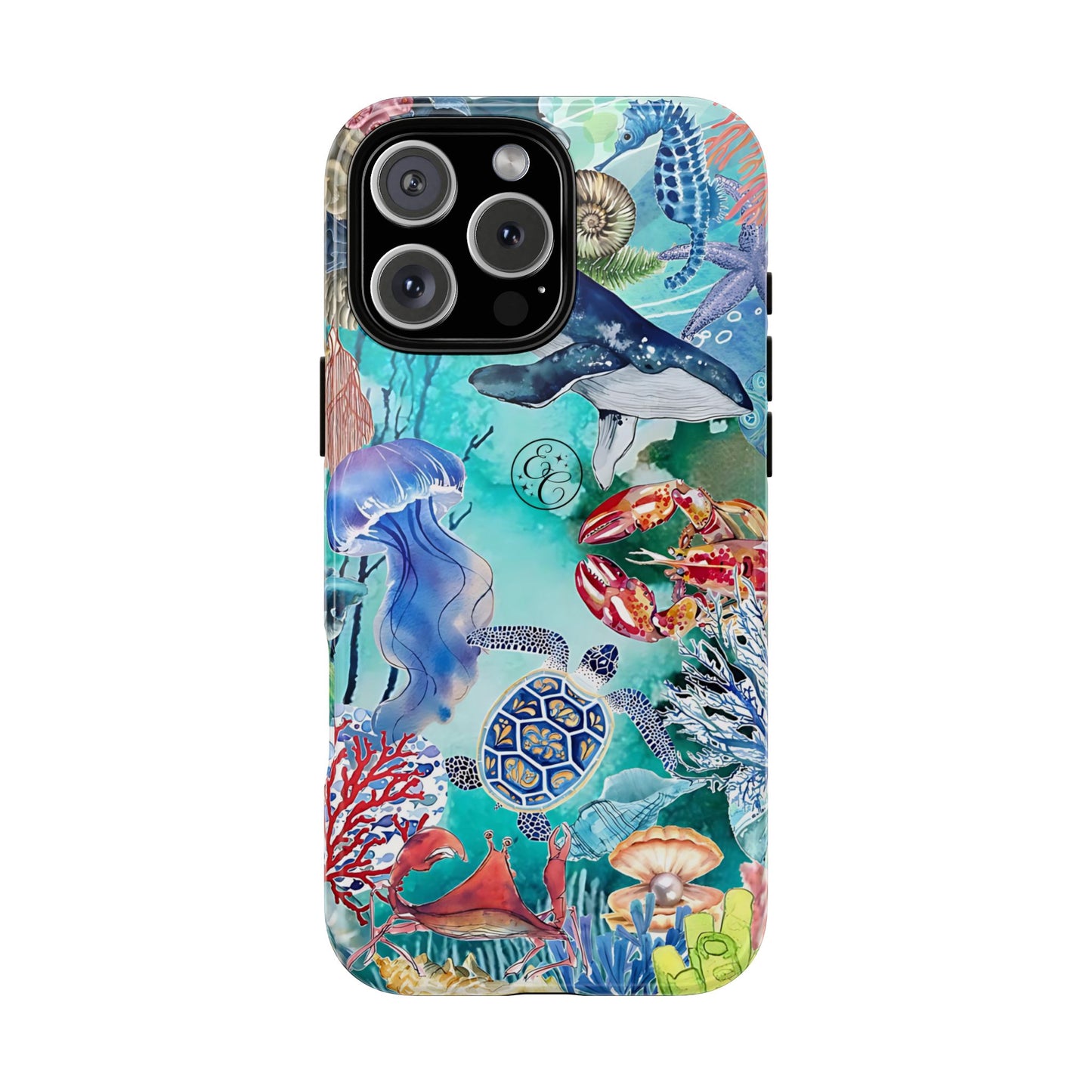 Ocean Wonders Collage Tough Phone Case