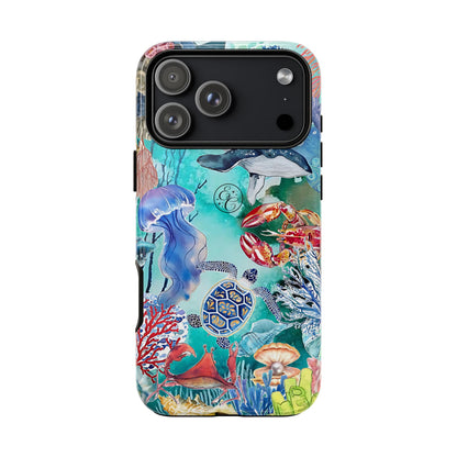 Ocean Wonders Collage Tough Phone Case