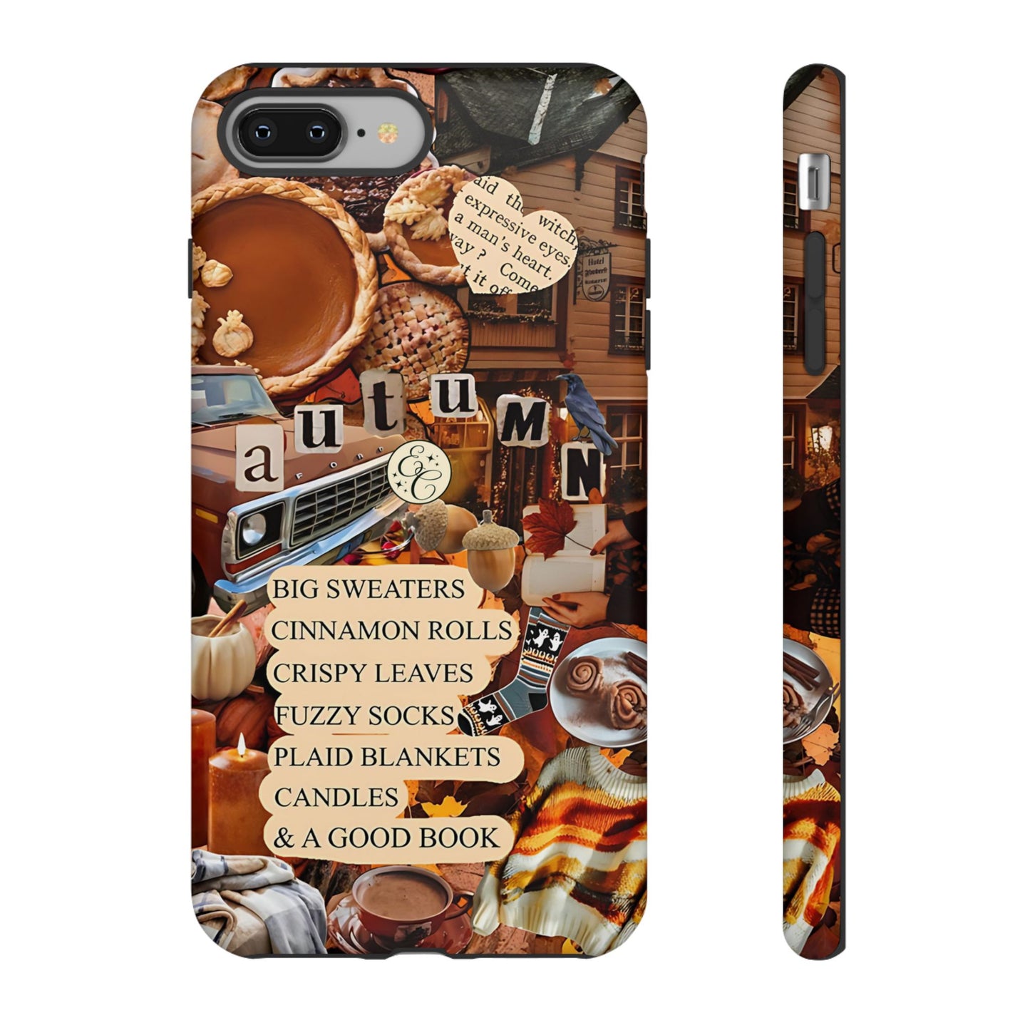 Autumn Aesthetic Collage Tough Phone Case