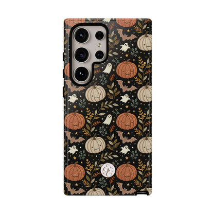 Spooky Halloween Boho Pattern Tough Phone Case