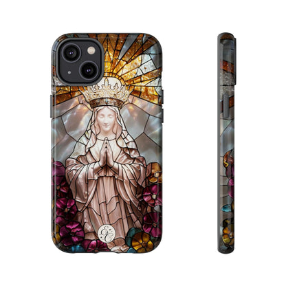 Virgin Mary Stained Glass Tough Phone Case