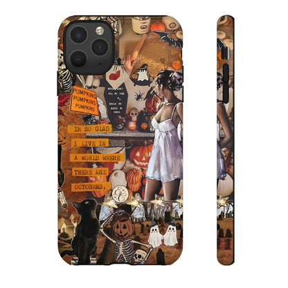 Halloween Aesthetic Collage Tough Phone Case