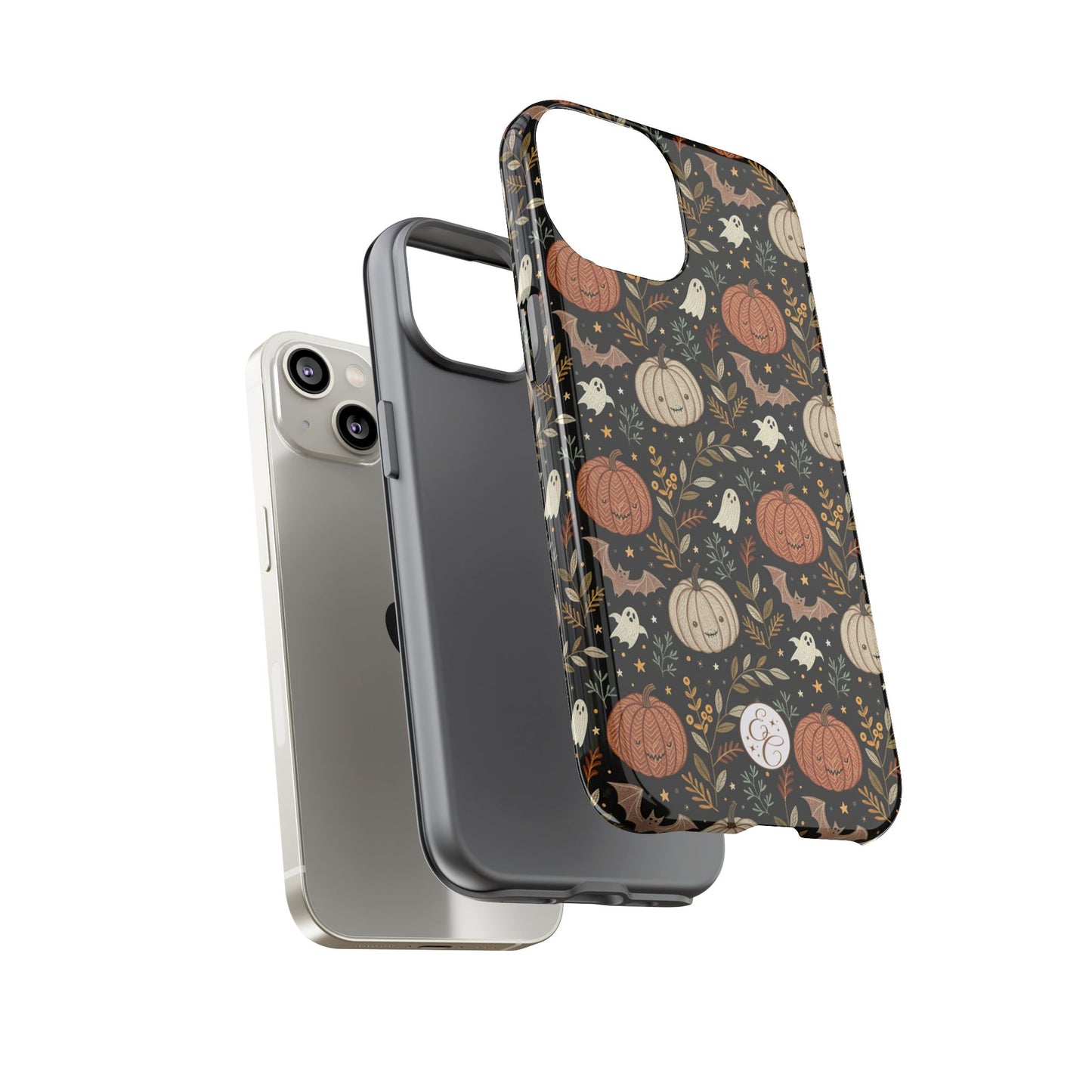 Spooky Halloween Boho Pattern Tough Phone Case