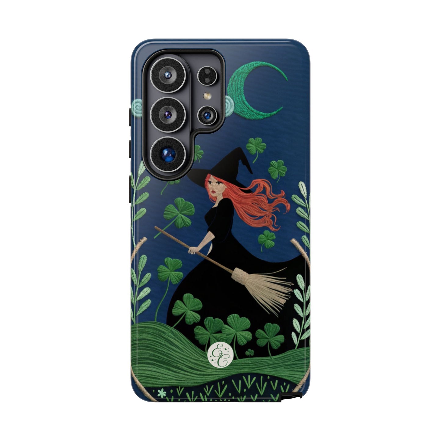Irish Witch’s Moonlit Stroll Tough Phone Case