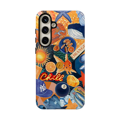 Nautical and Citrus Tough Phone Case