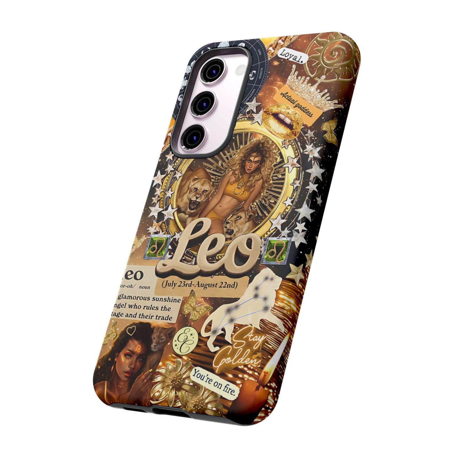 Leo Zodiac Sign Tough Phone Case