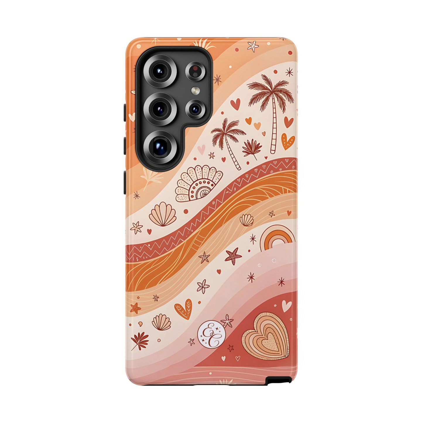 Lesbian Pride Boho Beach Tough Phone Case