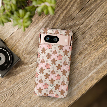 Gingerbread Men & Xmas Tree Pattern Phone Case