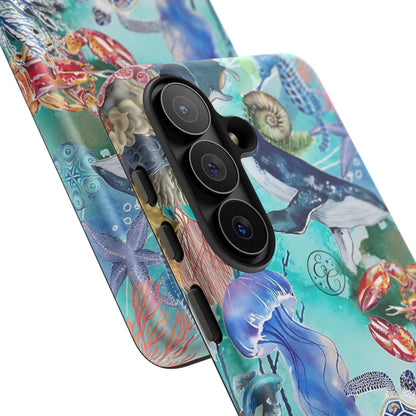 Ocean Wonders Collage Tough Phone Case