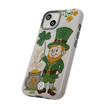 Cute Leprechaun Tough Phone Case