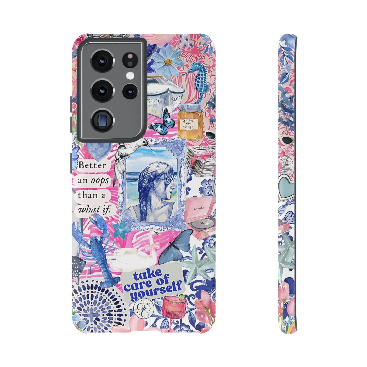 Coquette Summer Time Collage Tough Phone Case