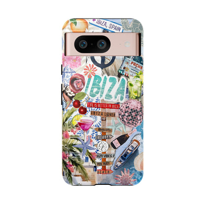 Ibiza Summer Vibes Collage Tough Phone Case