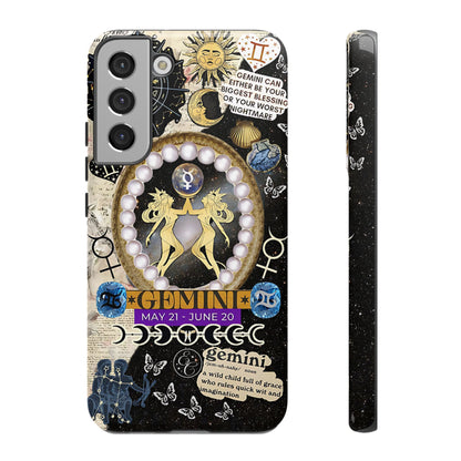 Gemini Zodiac Sign Tough Phone Case