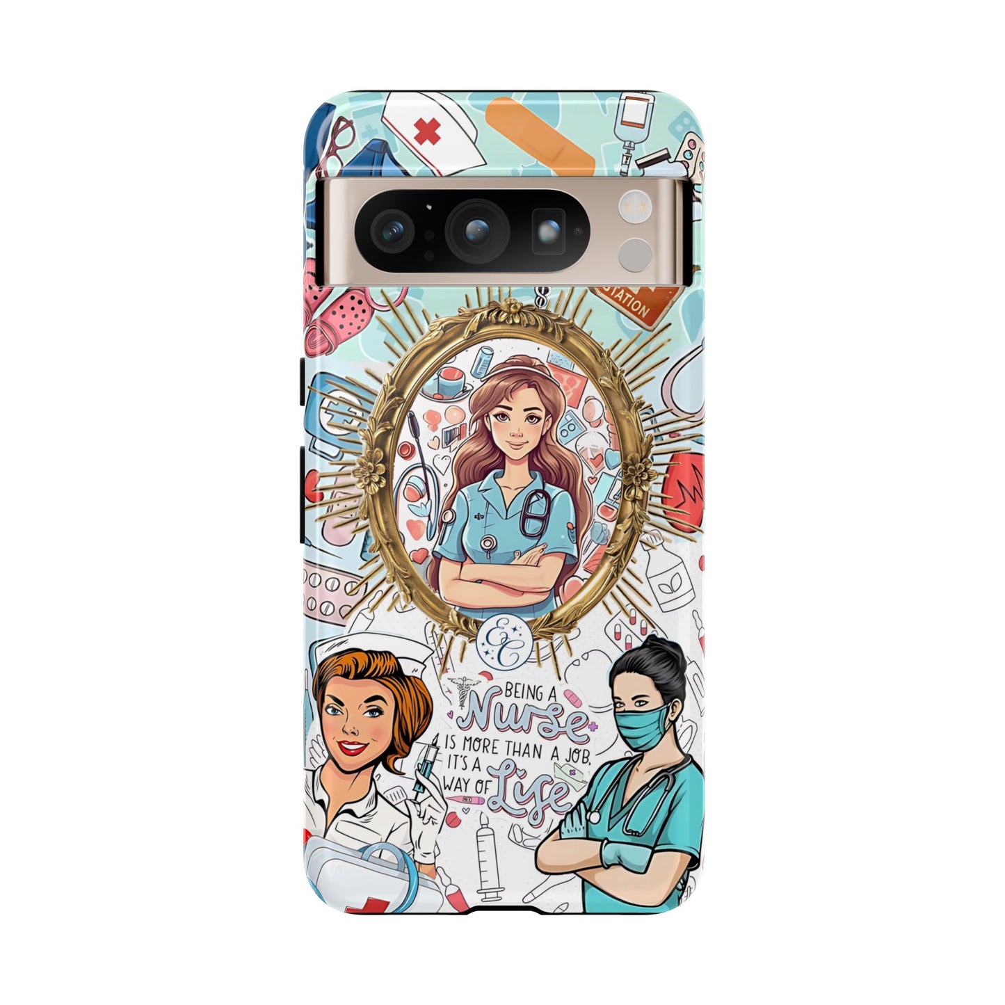 Nurse Art Tough Phone Case