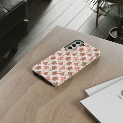 Gingerbread Men & Xmas Tree Pattern Phone Case