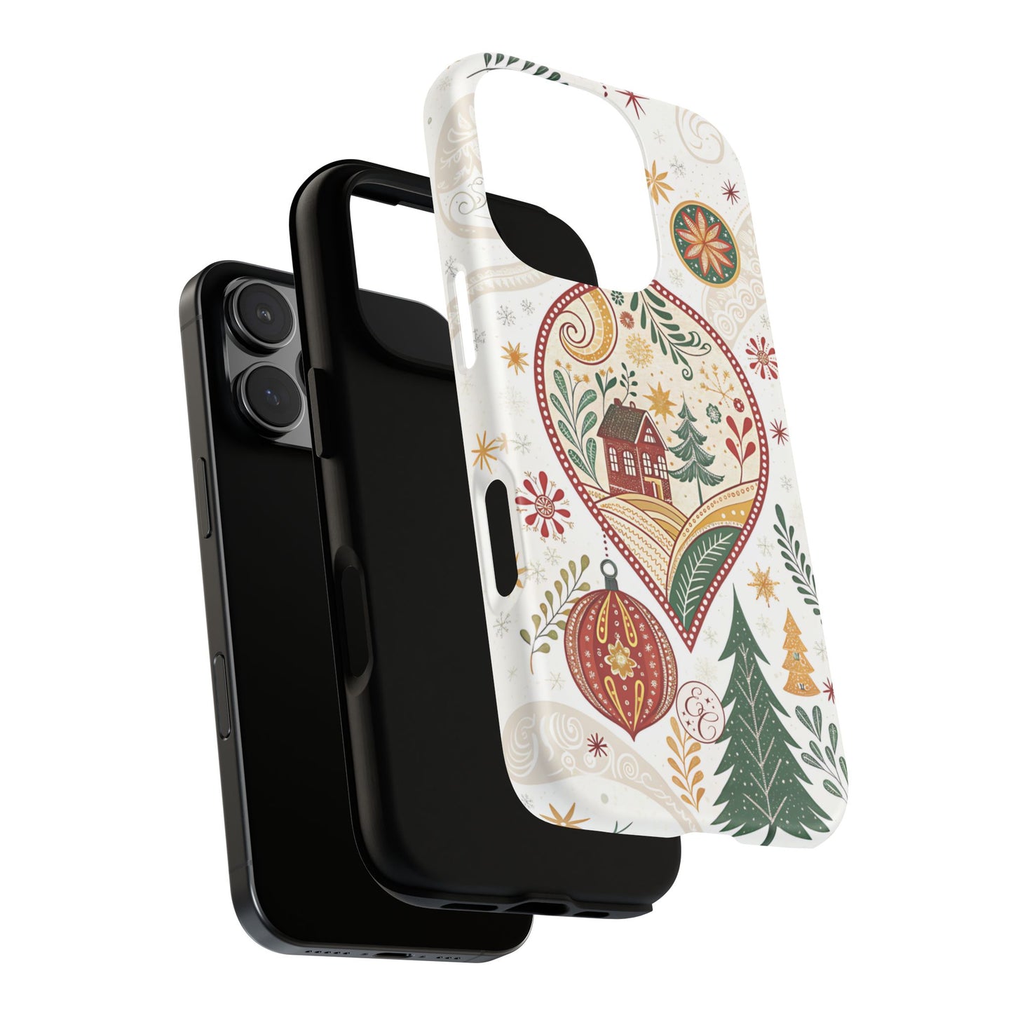 Cozy Christmas Ornament Tough Phone Case