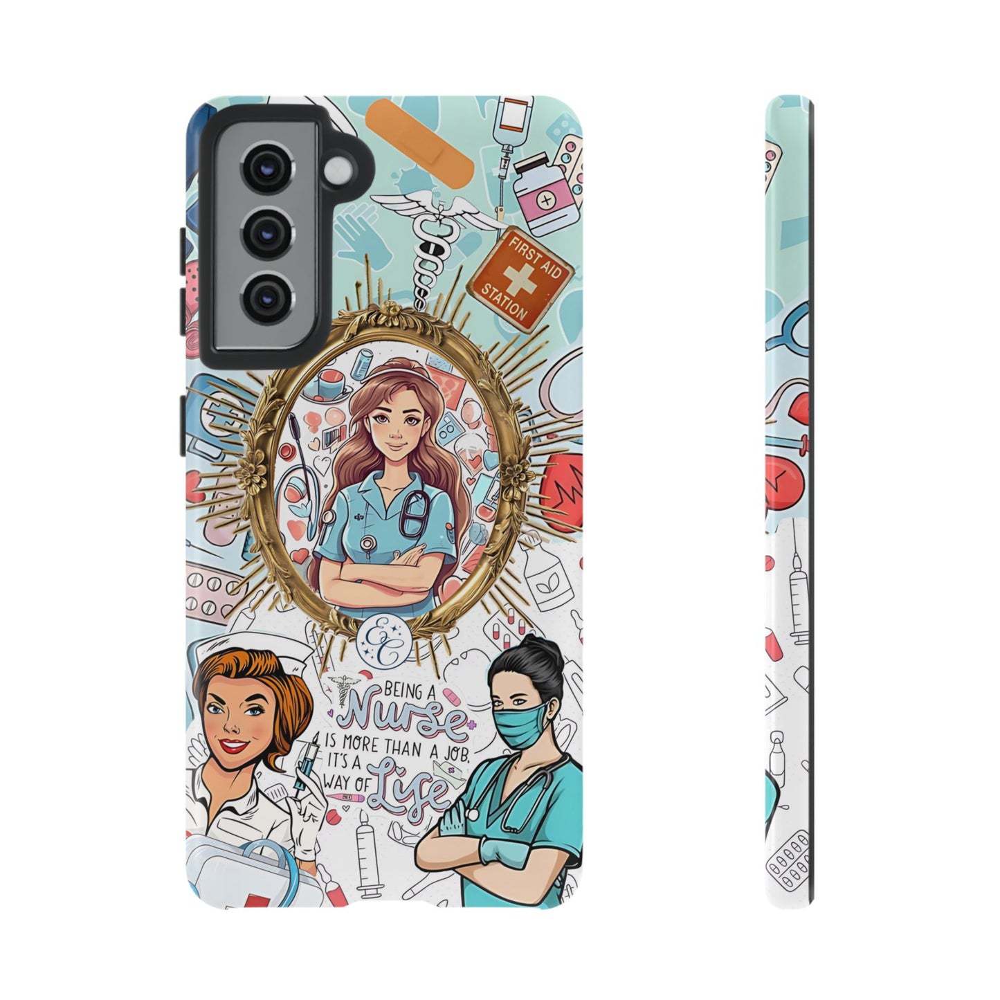 Nurse Art Tough Phone Case