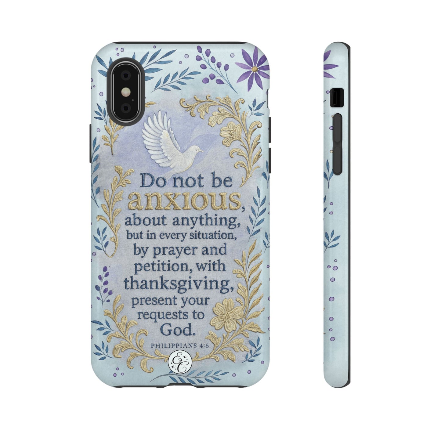 Philippians 4:6 Tough Phone Case