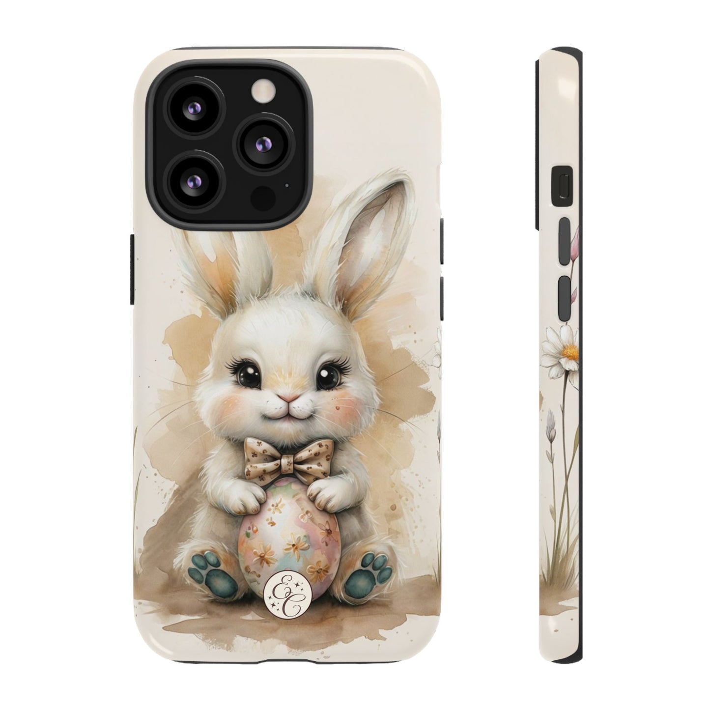 Bunny & Easter Egg Tough Phone Case