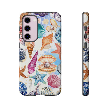 Colorful Sea Shells Tough Phone Case