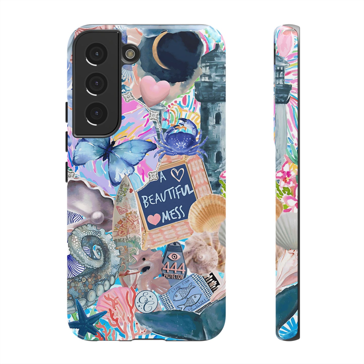 Beautiful Mess Collage Tough Phone Case