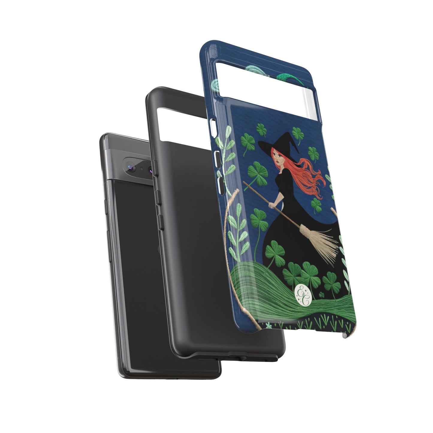 Irish Witch’s Moonlit Stroll Tough Phone Case