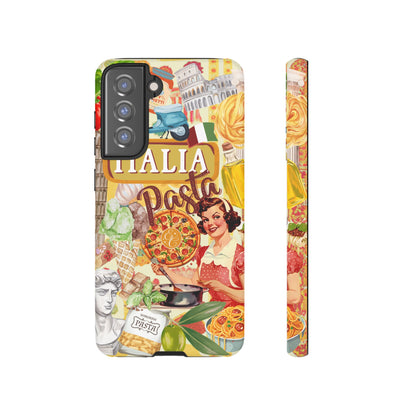 Italian Cuisine Collage Tough Phone Case