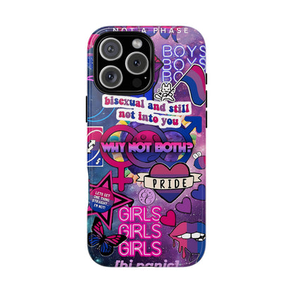 Bisexual Pop Art Tough Phone Case