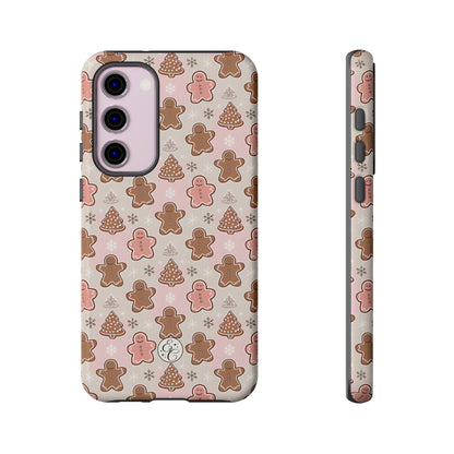 Gingerbread Men & Xmas Tree Pattern Phone Case