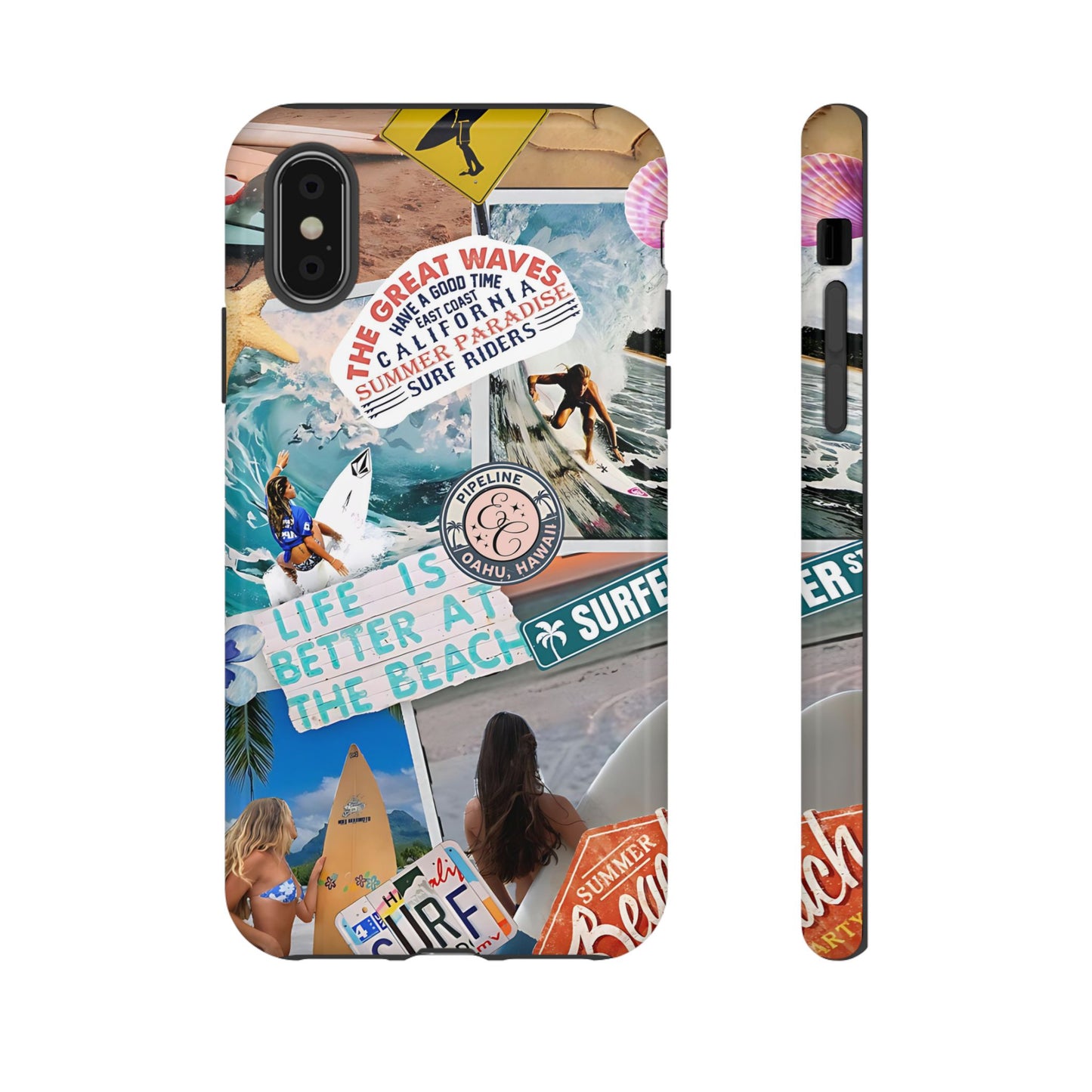 Surfer Girl Lifestyle Tough Phone Case