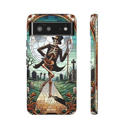 Dancing Skeleton Tough Phone Case