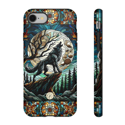 Howling Wolf Tough Phone Case