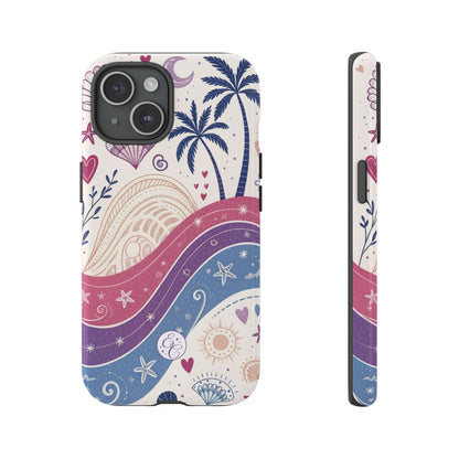 Bisexual Pride Boho Beach Tough Phone Case