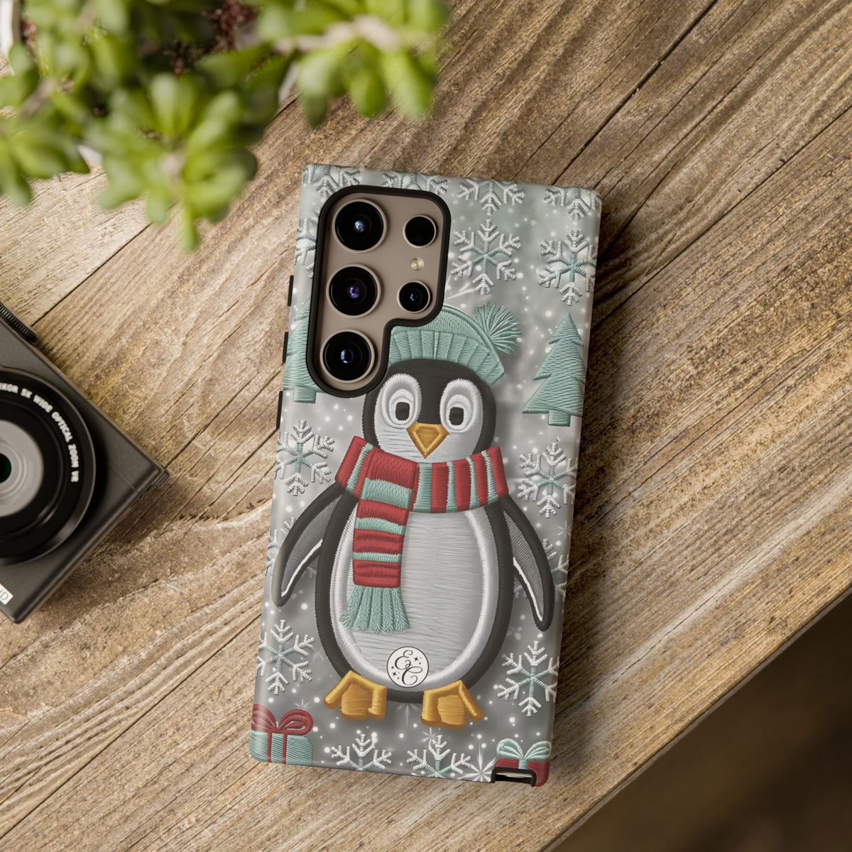 Cute Christmas Penguin Phone Case