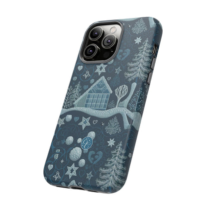 Winter Wonderland Pattern Tough Phone Case