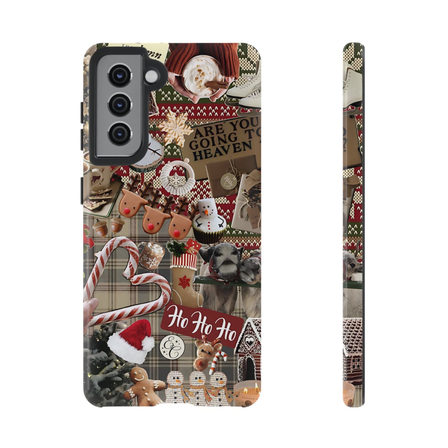 Christmas Festive Collage Tough Phone Case