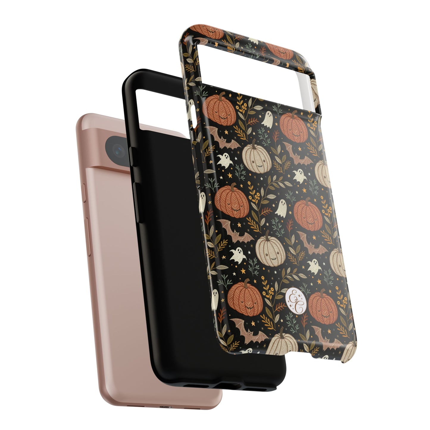 Spooky Halloween Boho Pattern Tough Phone Case