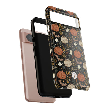 Spooky Halloween Boho Pattern Tough Phone Case