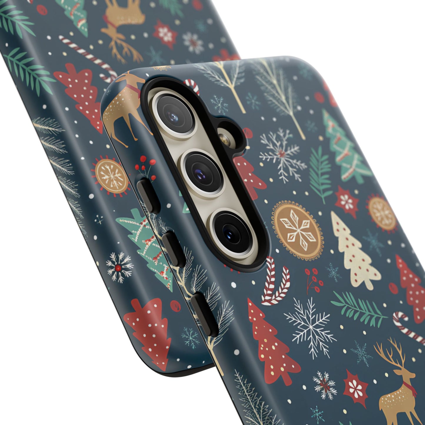 Christmas Holiday Pattern Tough Phone Case