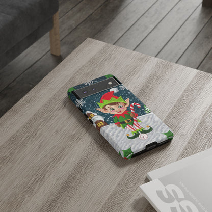 Christmas Naughty Elf Tough Phone Case